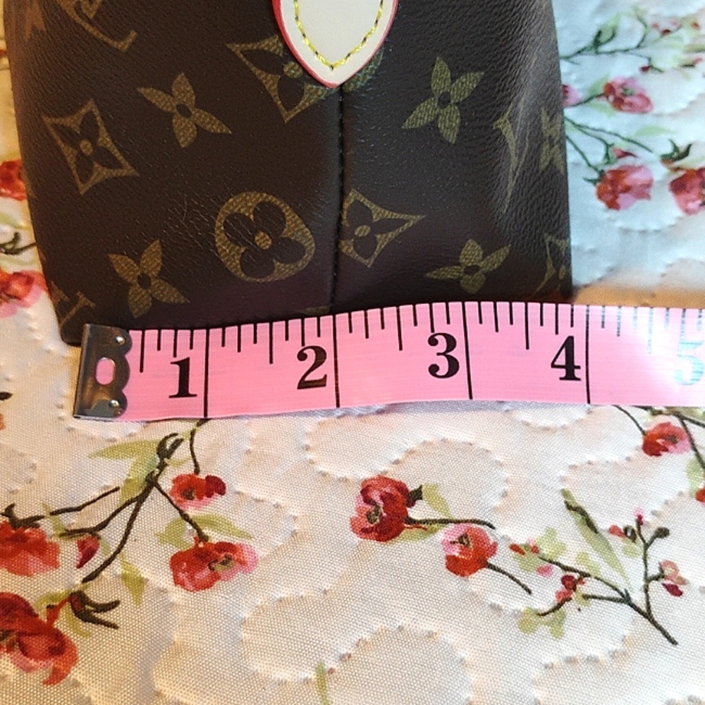Inspired Monogram Crossbody Bag with Adjustable Strap - Picture 3 of 6